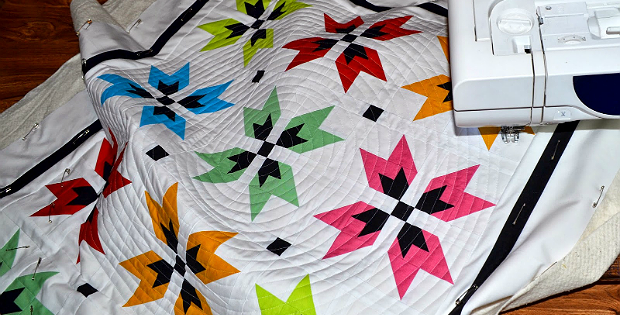 Create a Super Spiral for an Interesting Quilted Finish