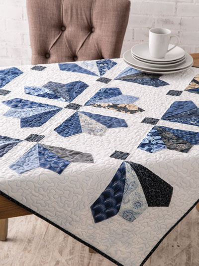 Winter Icicles Table Topper Pattern