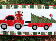 Christmas Is Coming Table Runner Pattern