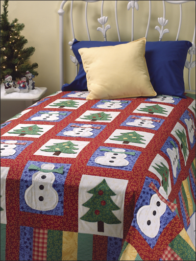 Visions of Snowmen Quilt Pattern