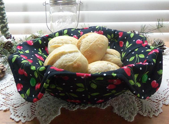 90-Minute Insulated Bread Bowl & Napkin