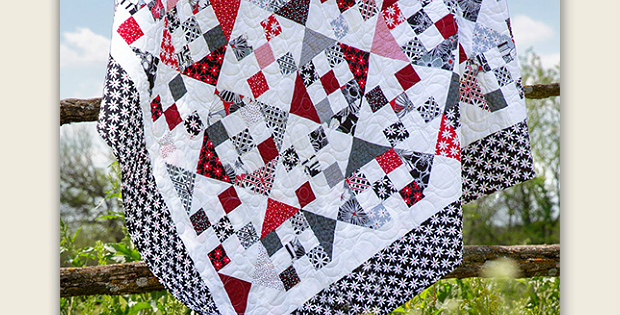 Nine Patch and Hourglass Quilt Pattern