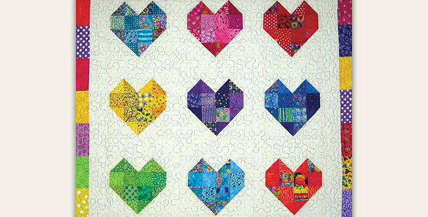 Scrappy Sweethearts Quilt Pattern