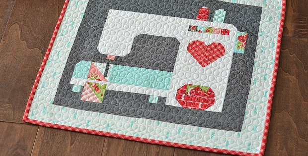 Stitched with Love Mini Quilt Pattern