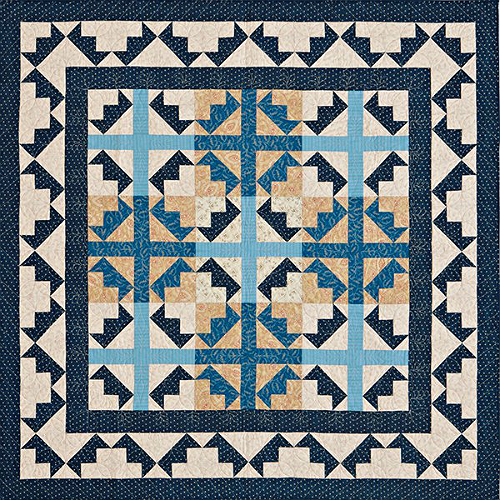 Crossing Point Quilt Pattern