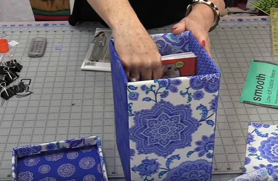 Create a Sturdy Storage Box from Beautiful Fabric
