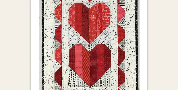Valentine Trio Quilt Pattern