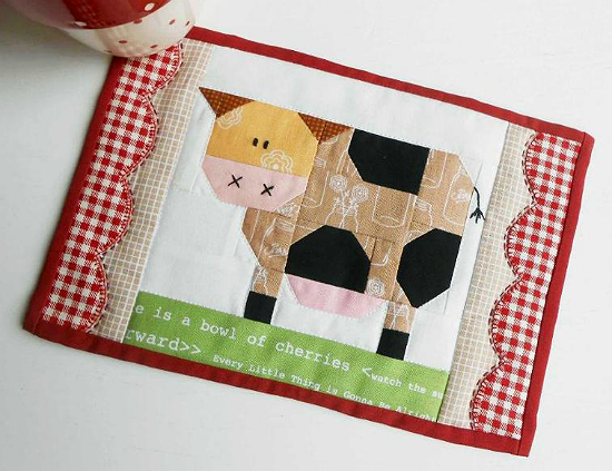 These Cute Barnyard Pot Holders are So Much Fun - Quilting Digest