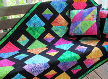 Batiks Gone Wild Quilt Pattern