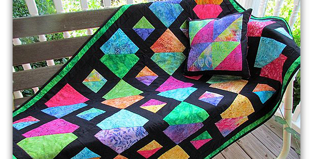 Batiks Gone Wild Quilt Pattern