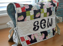 Sew Happy Sewing Machine Cover Tutorial