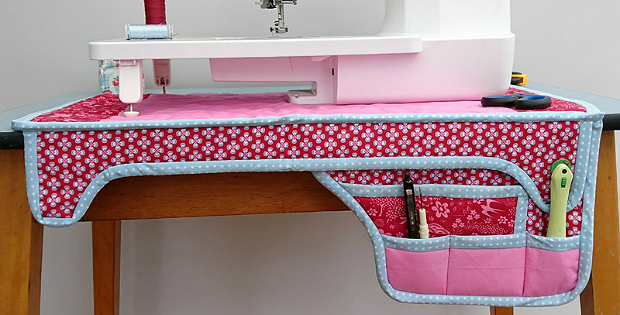 How To Make A Sewing Machine Mat With Pocket