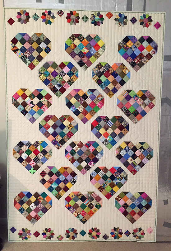 Candy Box Heart Quilt Pattern