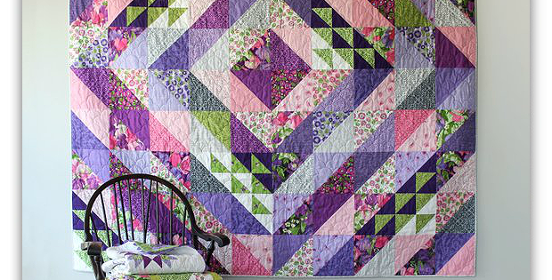 Faceted Quilt Pattern