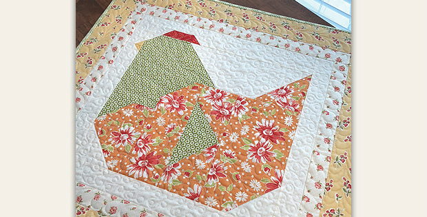 Nesting Table Topper Quilt Pattern