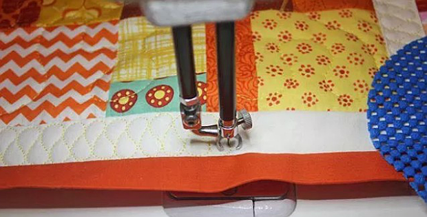 Quilt Right Up to the Binding with This Tip