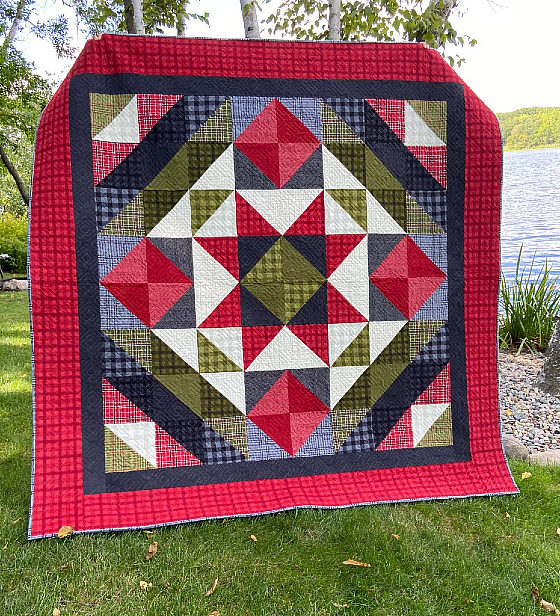 Lakeside Star Quilt Pattern