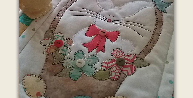 Bunny Basket Mini Quilt Pattern