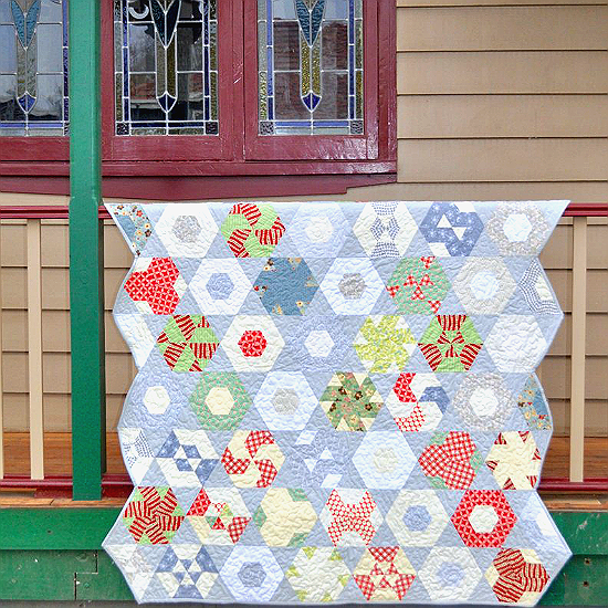 Hexagonal Dream Quilt Pattern