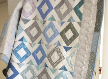 Seaglass Mosaic Quilt Pattern