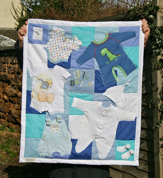 Baby grow 2024 memory blanket