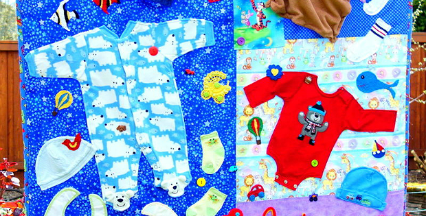 Baby t shirt quilt hot sale