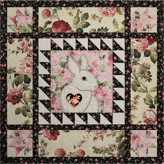 Treat New Parents To A Lovely Bunny Baby Quilt Quilting Digest