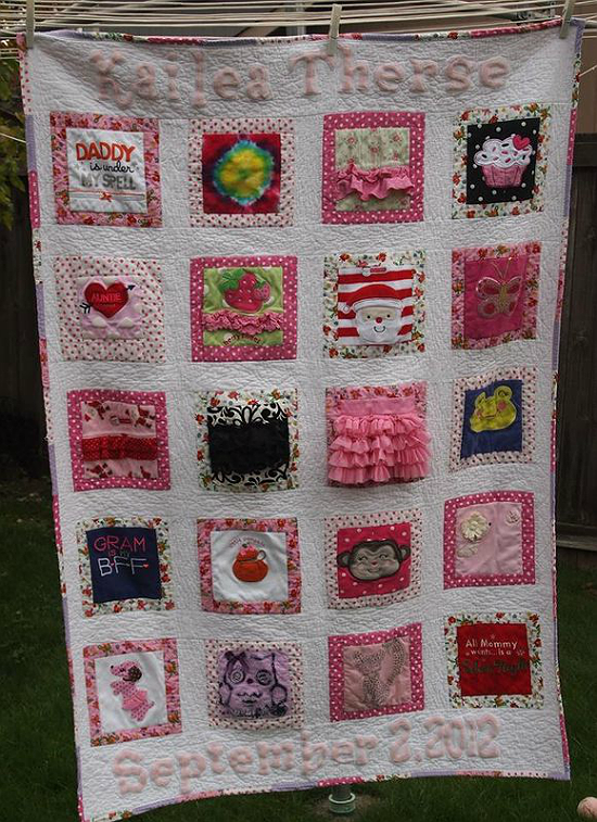 3 Ways to Make a Memory Quilt from Baby Clothes Quilting Digest