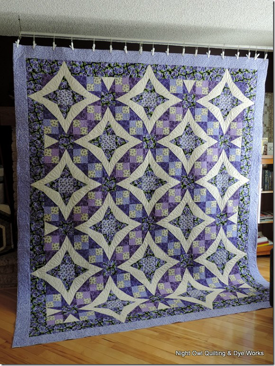 Pansies in Paradise Quilt Pattern