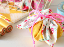 Fabric Gift Pouch Tutorial