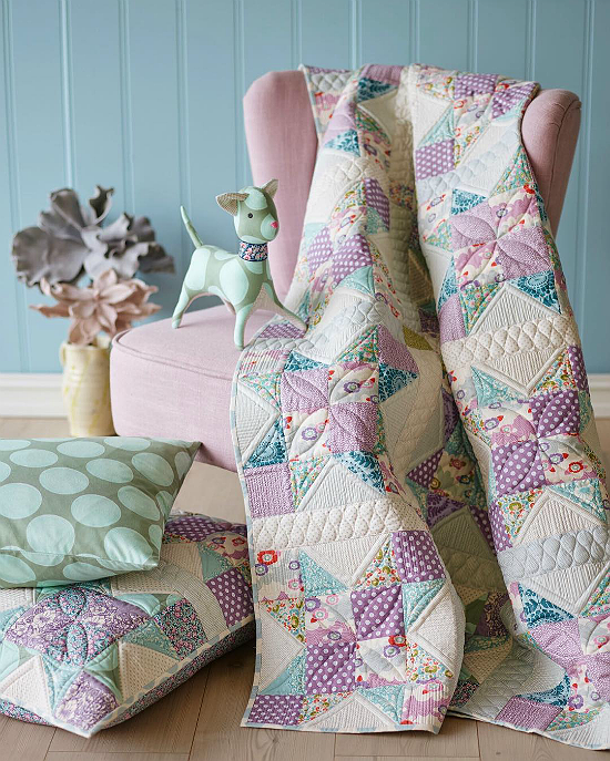 Choose Beautiful Prints for This Easy Quilt Quilting Digest