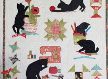 Kitty Craft Wall Hanging Quilt Pattern