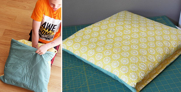 How to Turn a Quilt Into a Quillow Quilting Digest