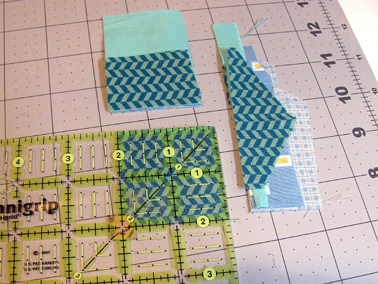 How to Cut Scraps and Make Scrappy Nine-Patch Blocks