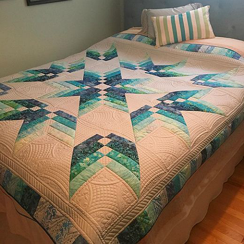 This Quilt is Sensational in Any Color Theme - Quilting Digest