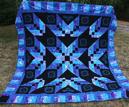 Quilting Deals - Missouri Star Quilt Co - The Binding Tool Star is such a  stunning quilt pattern, and I love seeing how different it looks when the  fabric is changed up.