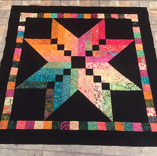 Binding tool star quilt