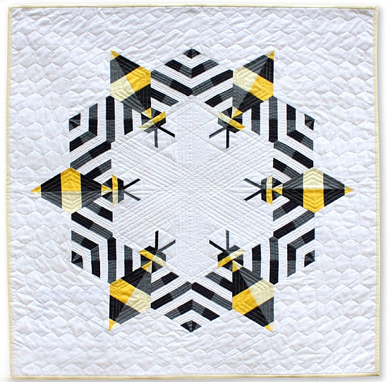 Bzzzzzz Mini Quilt Pattern