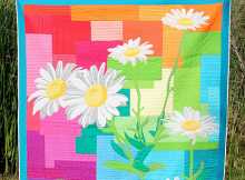 Daisy Daydream Rainbow Quilt Pattern