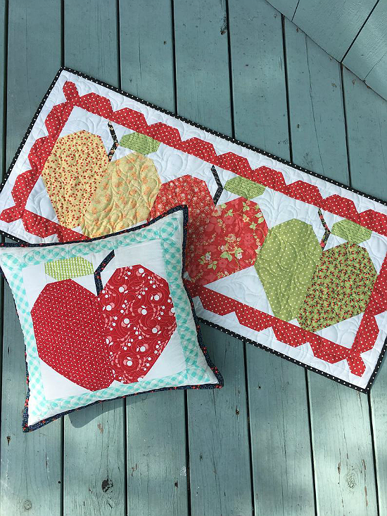 Red Delicious Apple Quilt Pattern