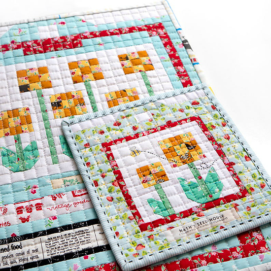 Enjoy This Pretty Seed Packet Quilt All Year Long Quilting Digest