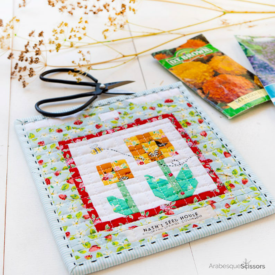 Enjoy This Pretty Seed Packet Quilt All Year Long Quilting Digest