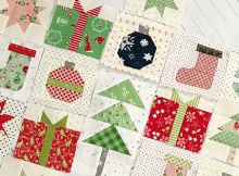 Tiny Christmas Blocks Pattern