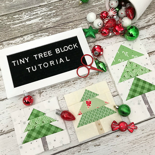Tiny Christmas Blocks Pattern