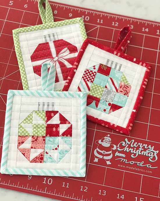 Charming Quilted Ornaments are Perfect for Christmas - Quilting Digest