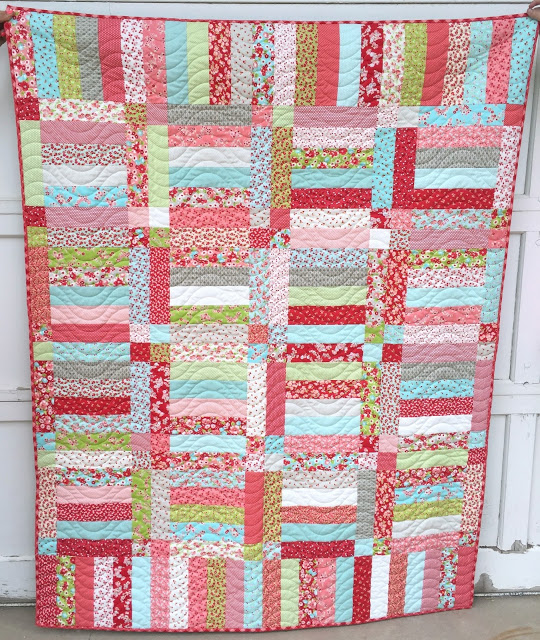 This Jelly Roll Friendly Quilt Is Super Easy To Make Quilting Digest