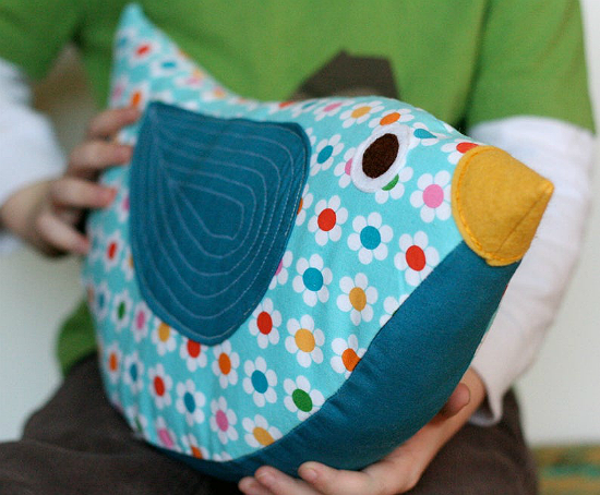 Katie Bird Pillow Pattern