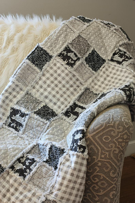 This Easy Flannel Rag Quilt is So Adaptable Quilting Digest