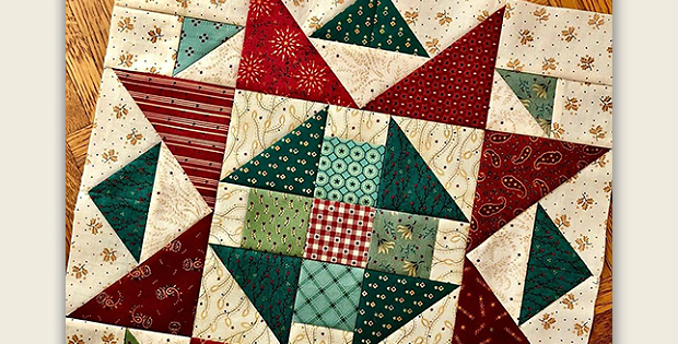 How to make the Spinner Quilt Block 