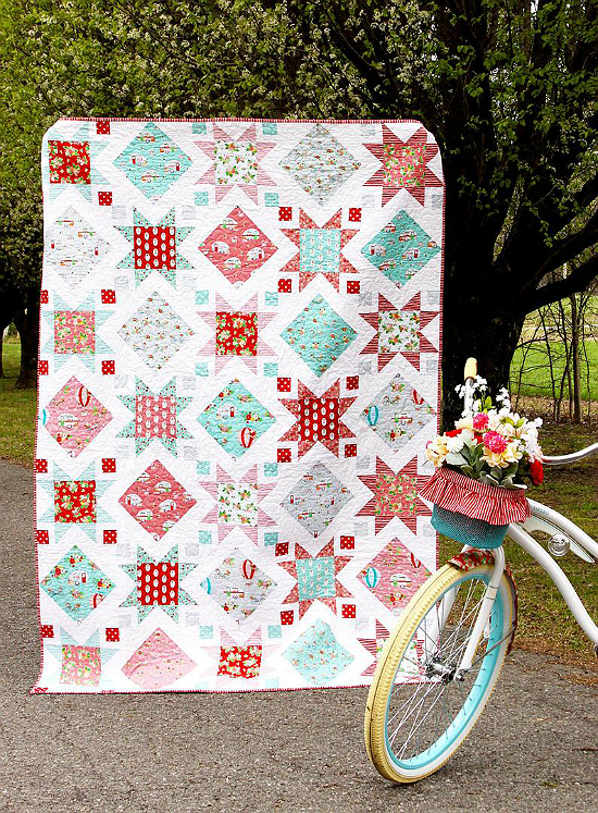 Stars and Windows Quilt Pattern